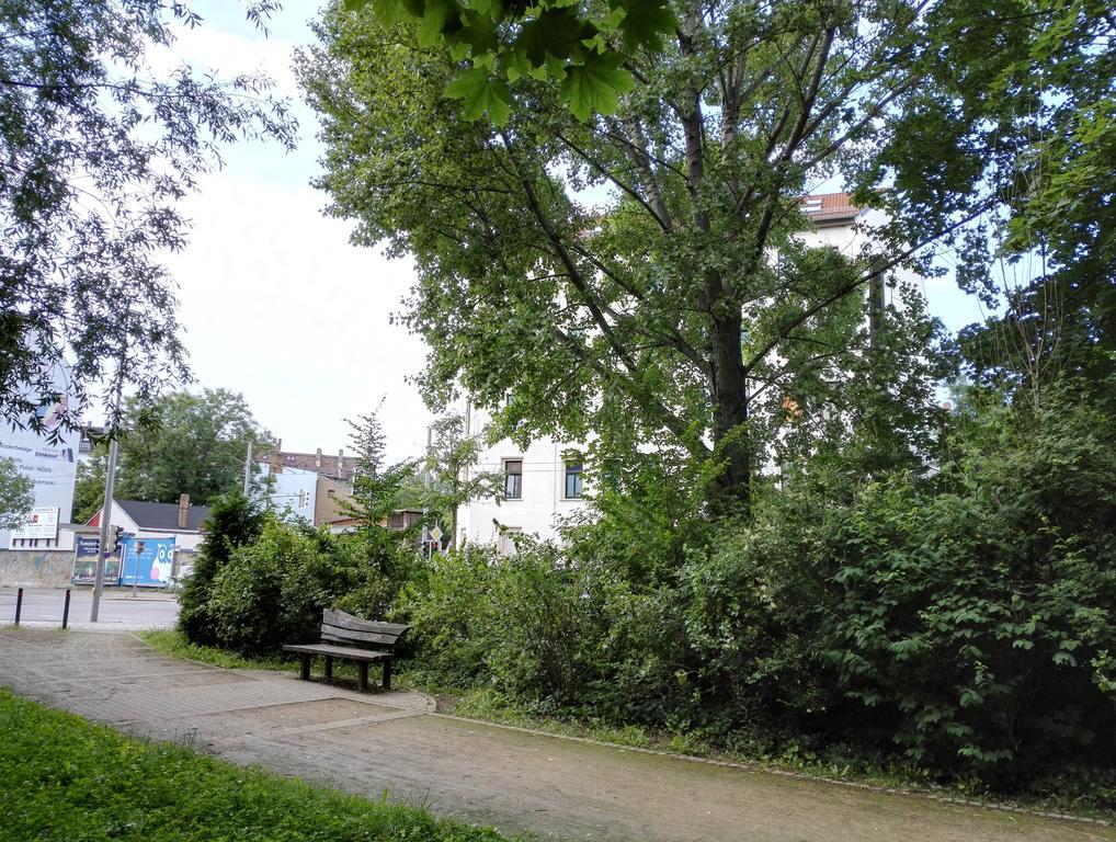 Amsterdam-Einraumwohnung Leipzig Luaran gambar